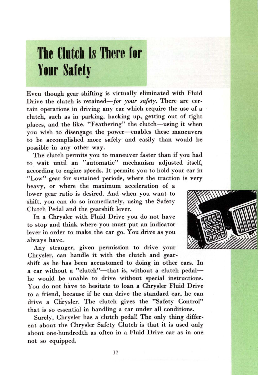 1941 Chrysler Fluid Drive Folder Page 11